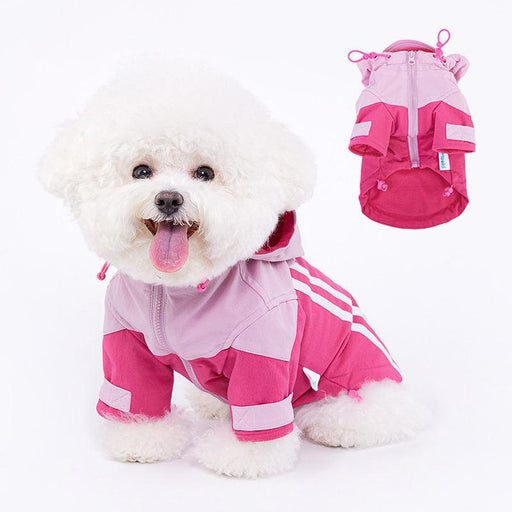 hooded dog jacket - MRSLM