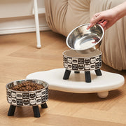 stainless steel anti-slip pet bowl, view 4 - MRSLM