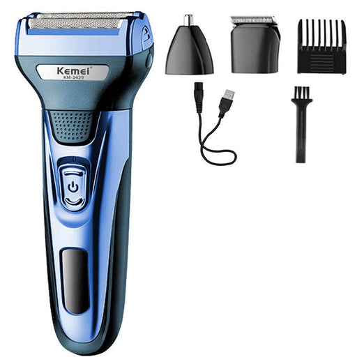 3-in-1 electric shaver and hair trimmer, view 2 - MRSLM
