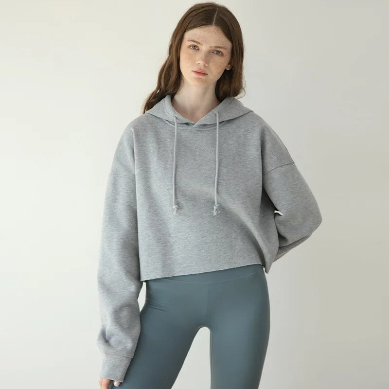 cozy fleece women's hoodie, view 7 - MRSLM