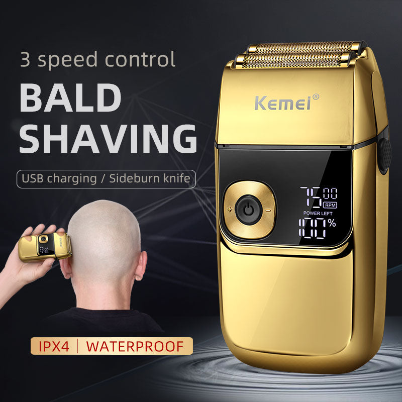 2-in-1 electric foil shaver, view 4 - MRSLM