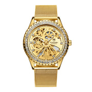 men's diamond automatic watch, view 5 - MRSLM