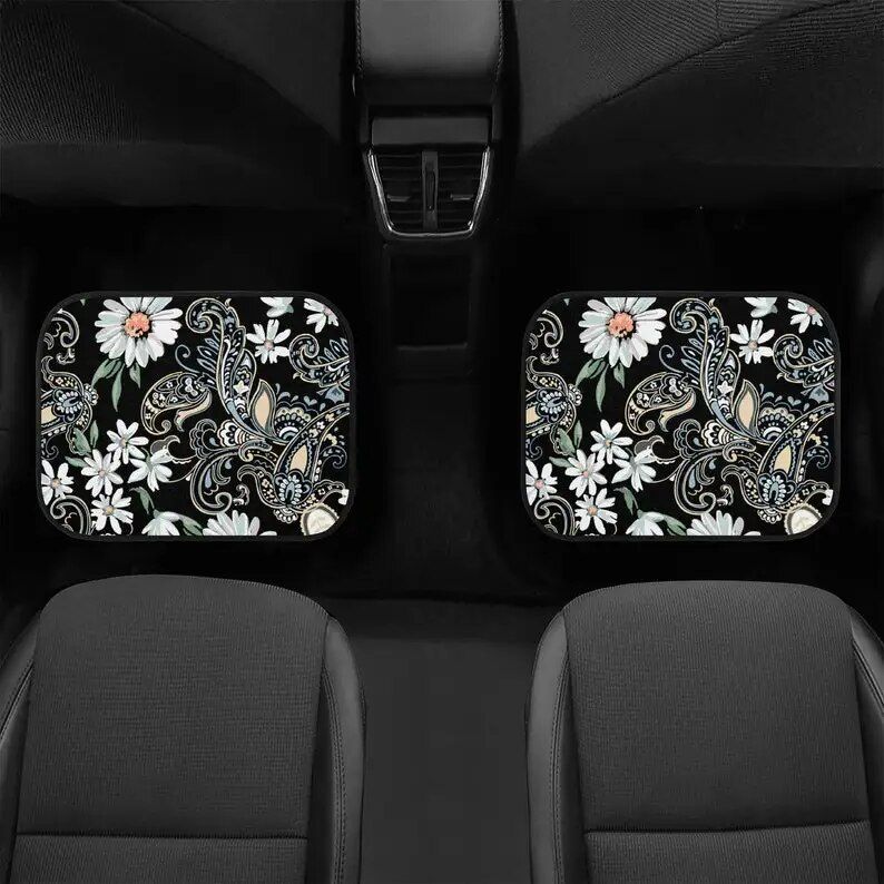 sunflower car floor mats, view 5 - MRSLM