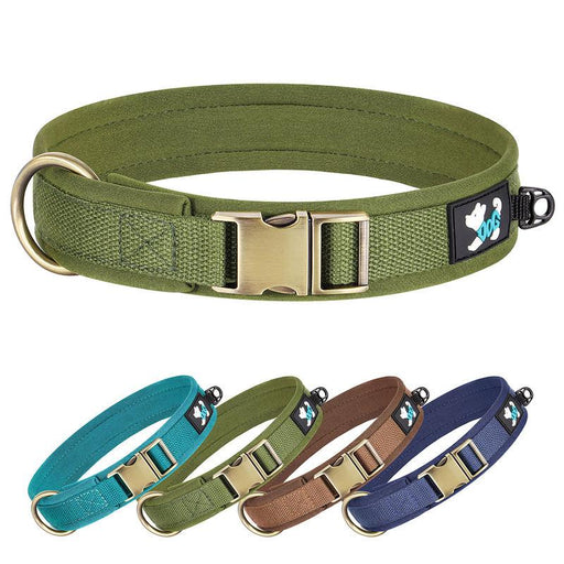 soft padded adjustable dog collar - MRSLM