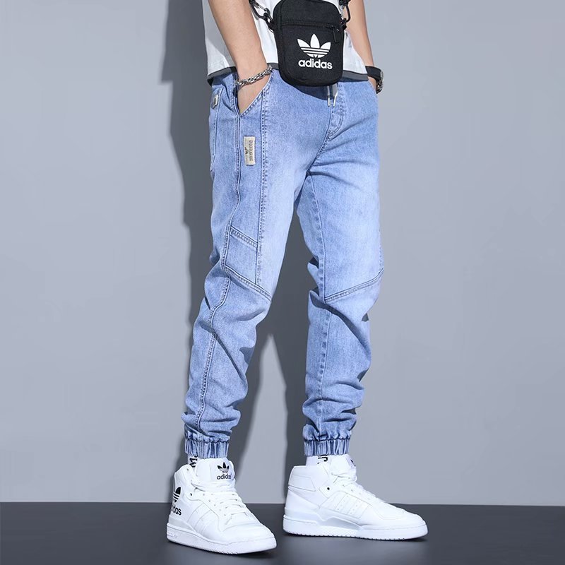 men's ankle-tied harem jeans - MRSLM