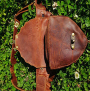 Steampunk heart-shaped belt satchel, view 9 - MRSLM