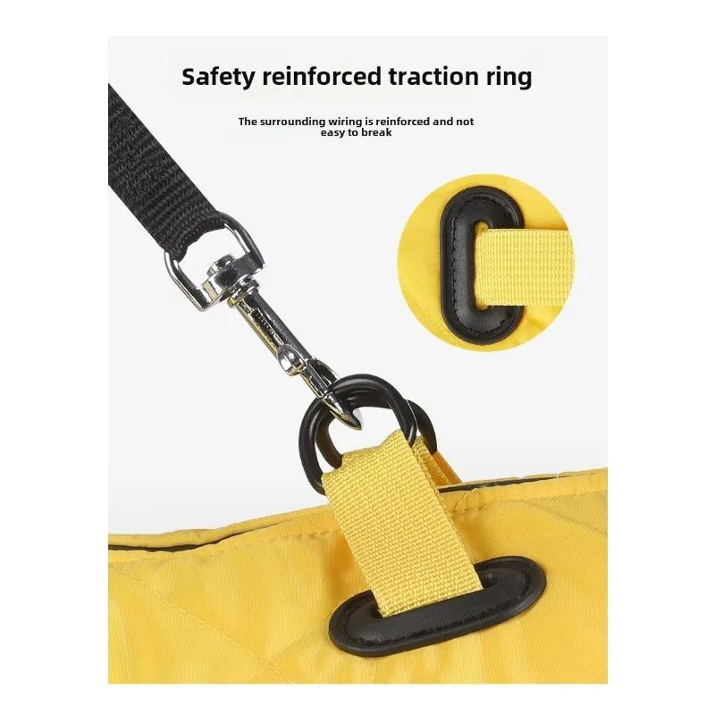 Waterproof reflective winter dog jacket, view 4 - MRSLM