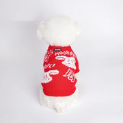 chinese new year dog sweater, view 4 - MRSLM