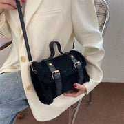 winter plush crossbody bag, view 8 - MRSLM