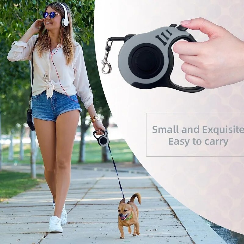 retractable nylon dog leash, view 12 - MRSLM