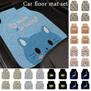 cartoon pattern waterproof car floor mats, view 18 - MRSLM