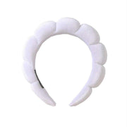 fluffy sponge headband for women, view 7 - MRSLM