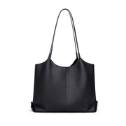 Women's versatile PVC leather tote bag, view 4 - MRSLM