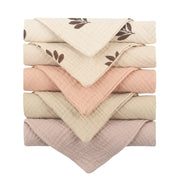 gauze cotton baby washcloths, view 2 - MRSLM