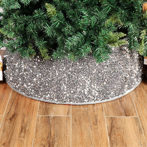 sequin christmas tree skirt - MRSLM