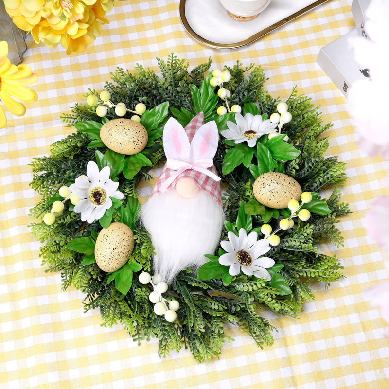 Easter door garland, view 3 - MRSLM