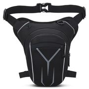 Men's motorcycle crossbody waist bag, view 3 - MRSLM