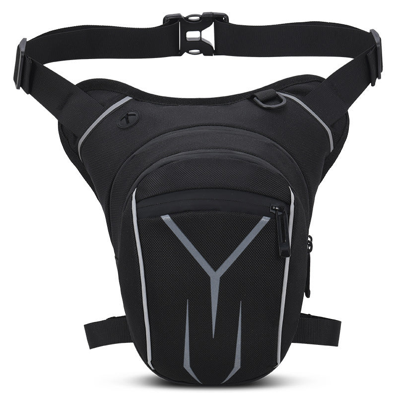 Men's motorcycle crossbody waist bag, view 3 - MRSLM