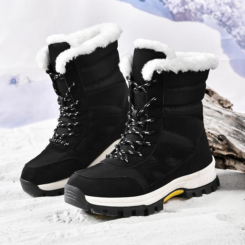 Army green camouflage snow boots, view 5 - MRSLM