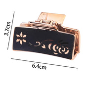 elegant floral hair claw, view 13 - MRSLM