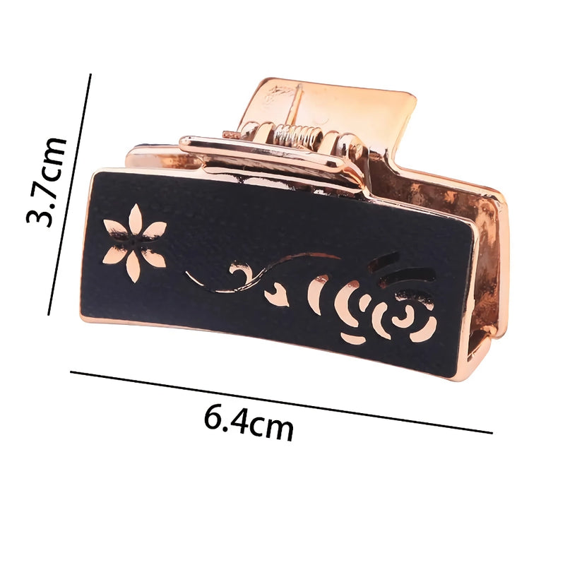 elegant floral hair claw, view 13 - MRSLM