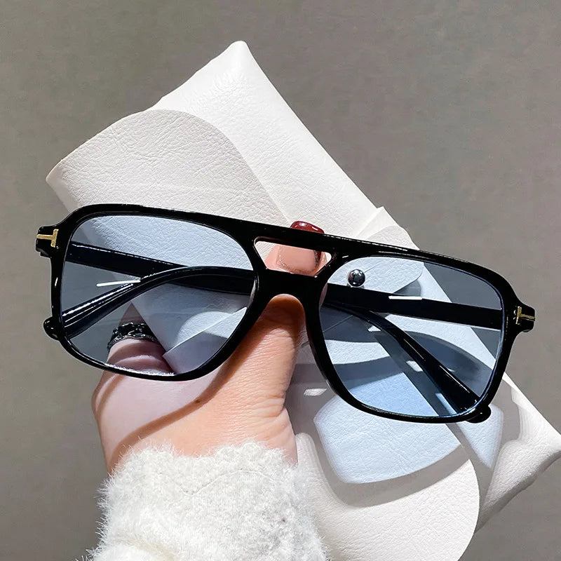 fashion square rivet sunglasses, view 13 - MRSLM