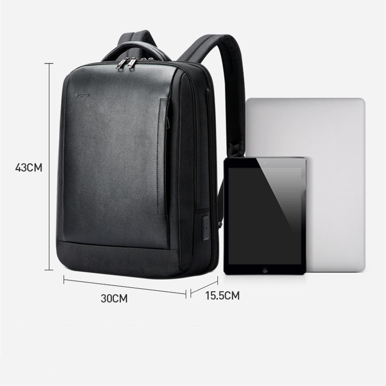 commuter business backpack, view 3 - MRSLM