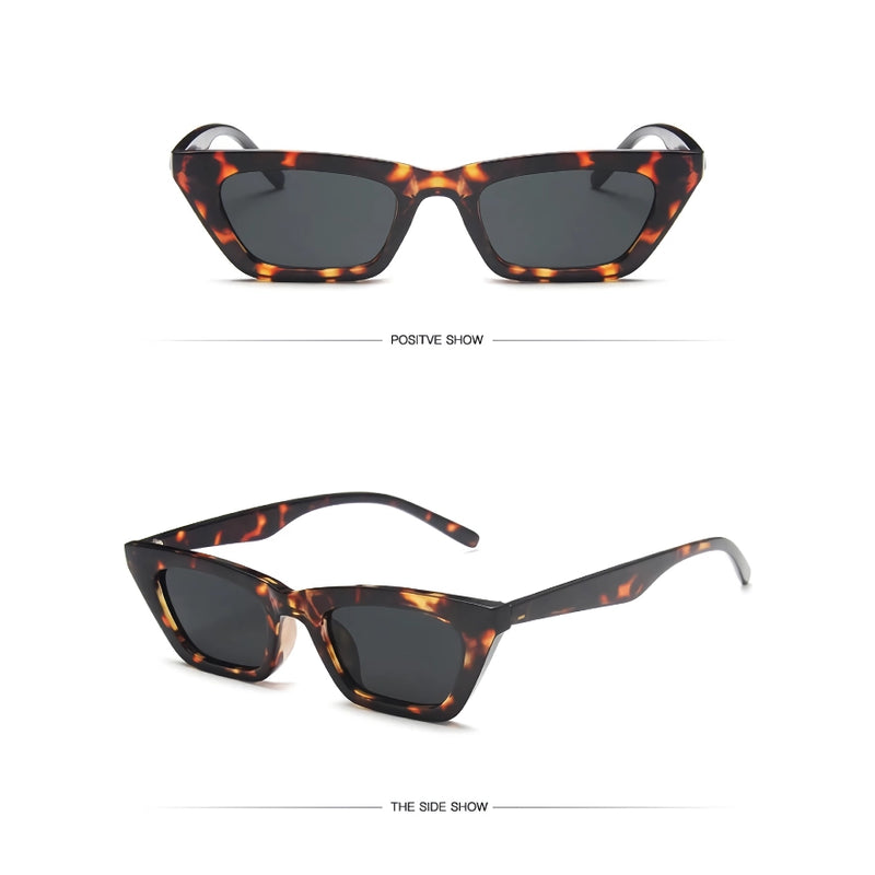 retro cat eye sunglasses, view 7 - MRSLM