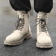 handmade vintage british men ankle boots, view 4 - MRSLM