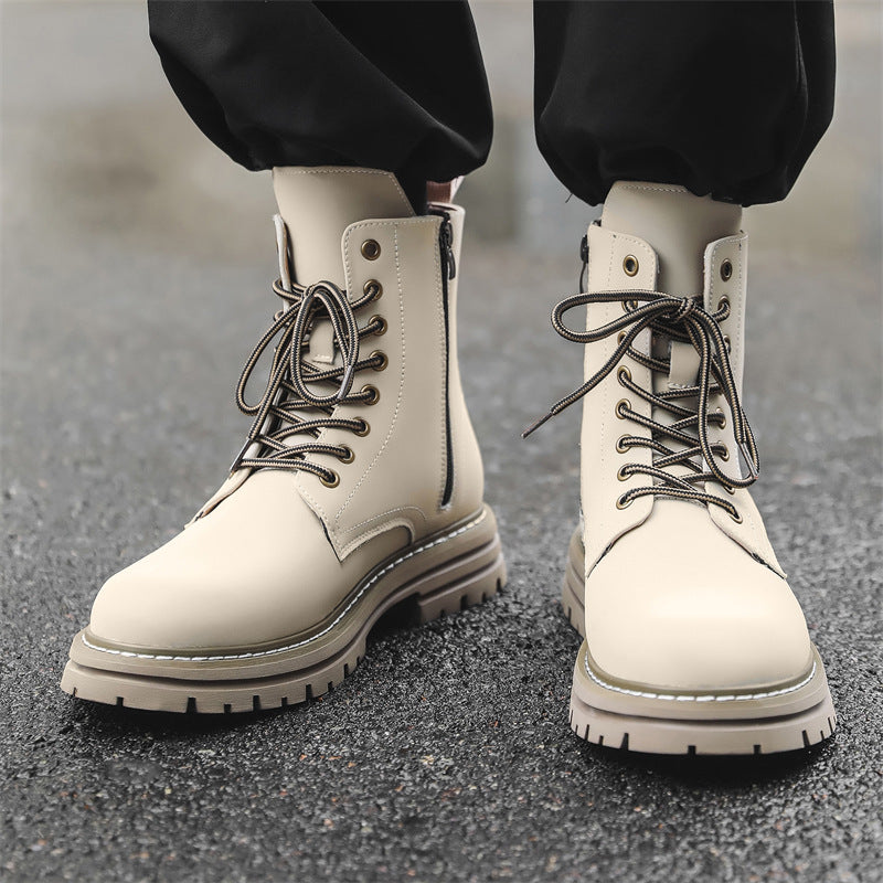 handmade vintage british men ankle boots, view 4 - MRSLM