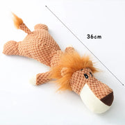 plush squeaky puppy dog chew toy, view 12 - MRSLM