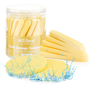 50pcs compressed facial cleansing sponges, view 2 - MRSLM