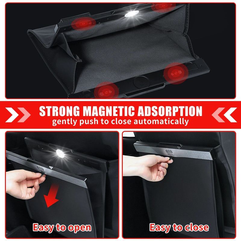 waterproof magnetic car trash bag, view 6 - MRSLM