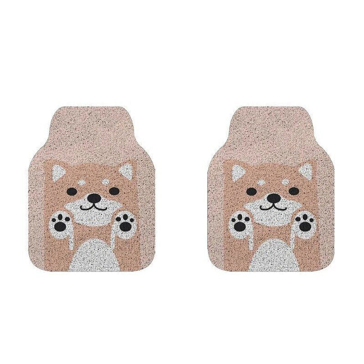 Universal Cartoon Pattern Waterproof Car Floor Mats