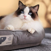 cozy indoor pet bed, view 6 - MRSLM