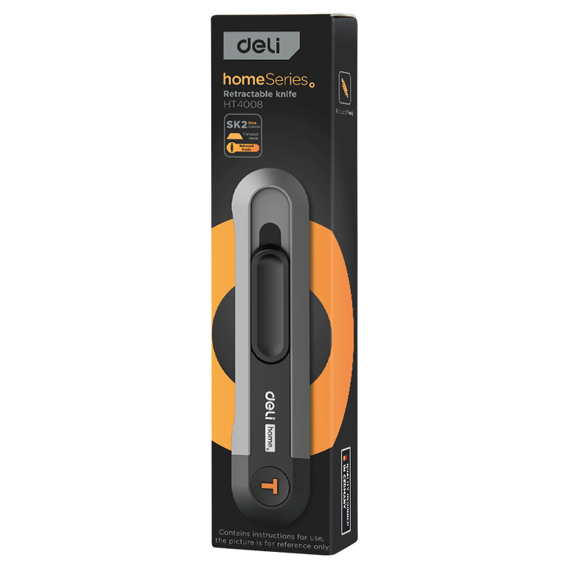 compact snap-off utility knife, view 4 - MRSLM