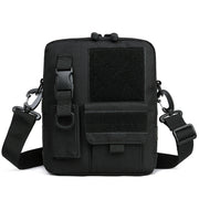 Vertical nylon crossbody bag, view 2 - MRSLM