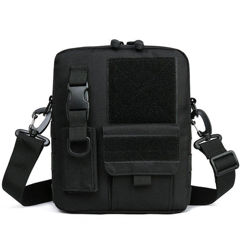 Vertical nylon crossbody bag, view 2 - MRSLM