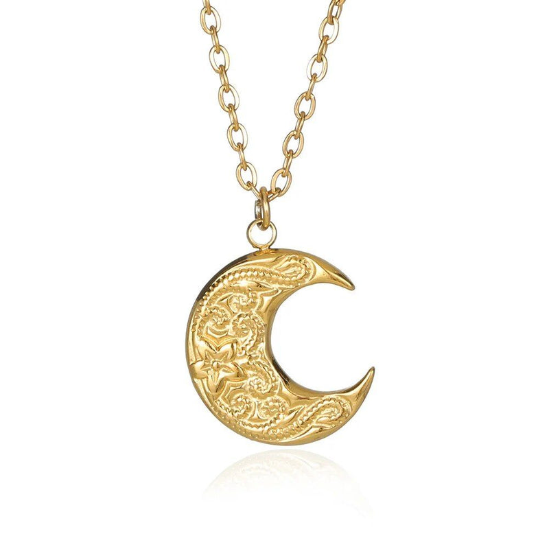 Stainless steel pendant necklaces, view 4 - MRSLM