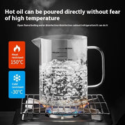glass oil strainer pot, view 2 - MRSLM