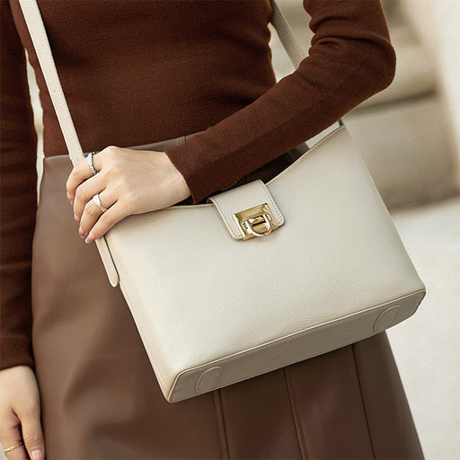 100% real leather shoulder bag - MRSLM