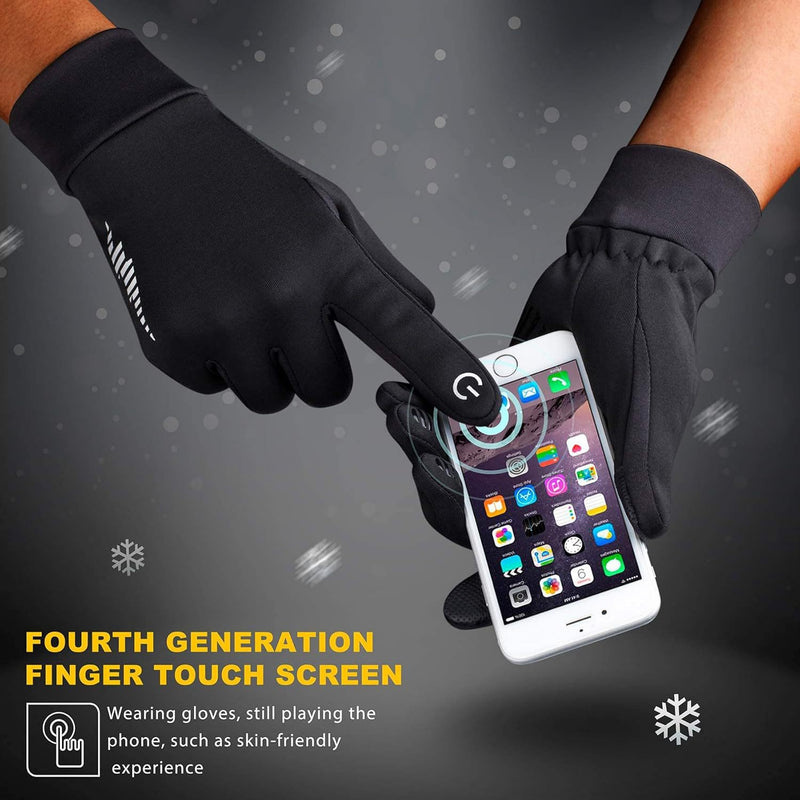 winter touchscreen cycling gloves - MRSLM