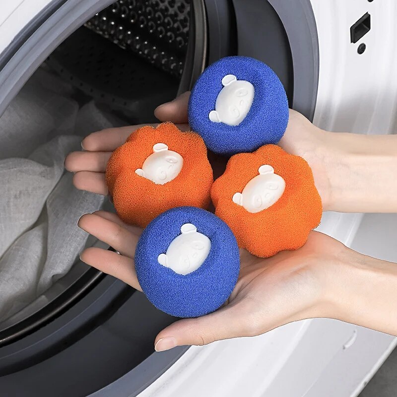 pet hair remover laundry ball kit, view 7 - MRSLM
