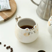 cat-shaped ceramic mug, view 4 - MRSLM