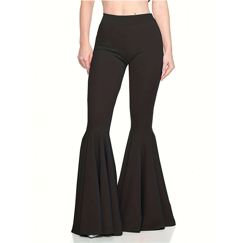 women's plus size loose flared pants, view 2 - MRSLM