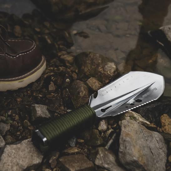 camping survival shovel, view 6 - MRSLM