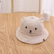 bear ear baby sun hat, view 8 - MRSLM
