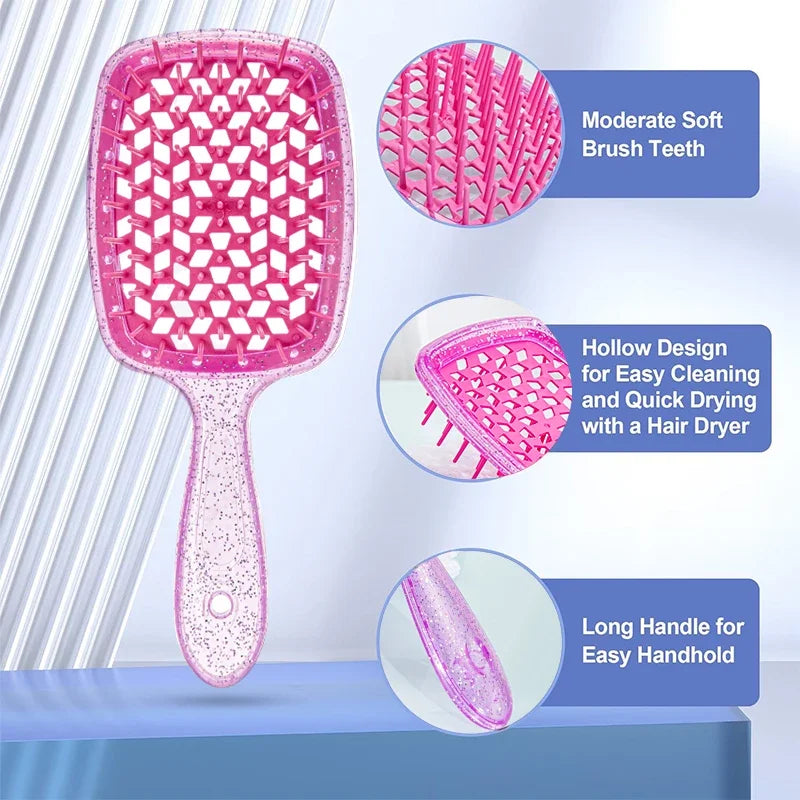 detangling hair brush, view 10 - MRSLM
