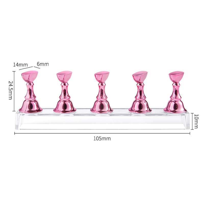 acrylic nail display holder, view 10 - MRSLM