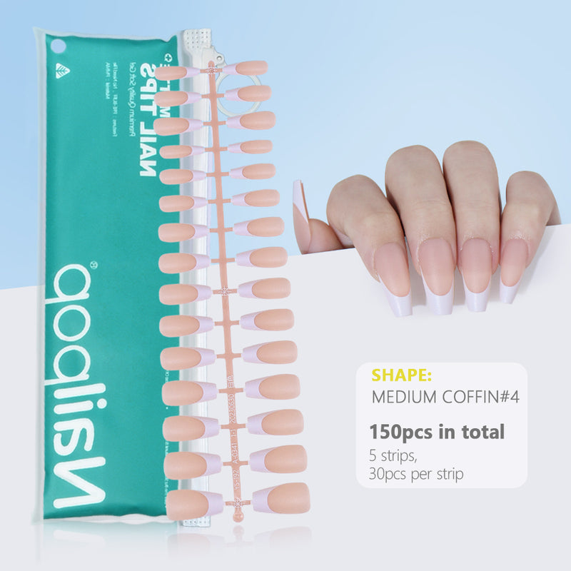 french gel nail tips, view 9 - MRSLM